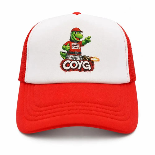 Coyg trucker hat - trucker, arsenal