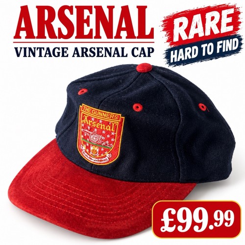 Rare vintage arsenal 90s hat - vintage,