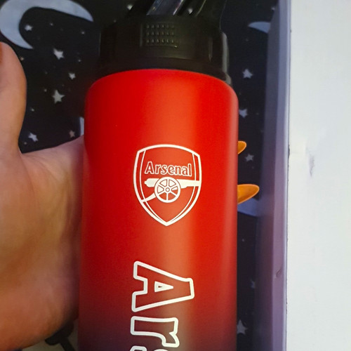 Arsenal aluminium water bottle - aluminium,