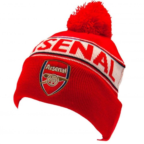 Arsenal text bobble - fc, knitted