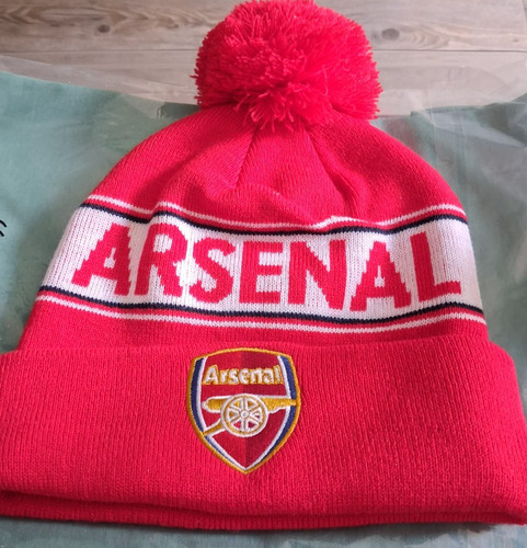 Arsenal bobble hat never - arsenal, hat----never