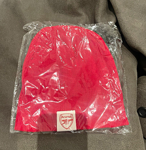 Arsenal kids red knit beanie - arsenal,