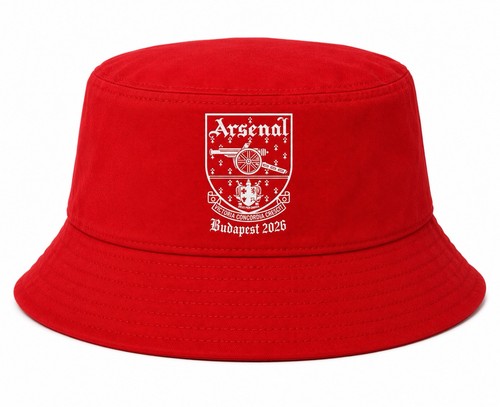 Red arsenal bucket hat - arsenal,